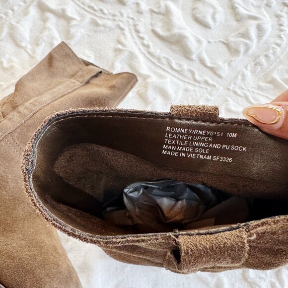 Steve Madden Romney Ankle Boots Size 10 New - Picture 9 of 9